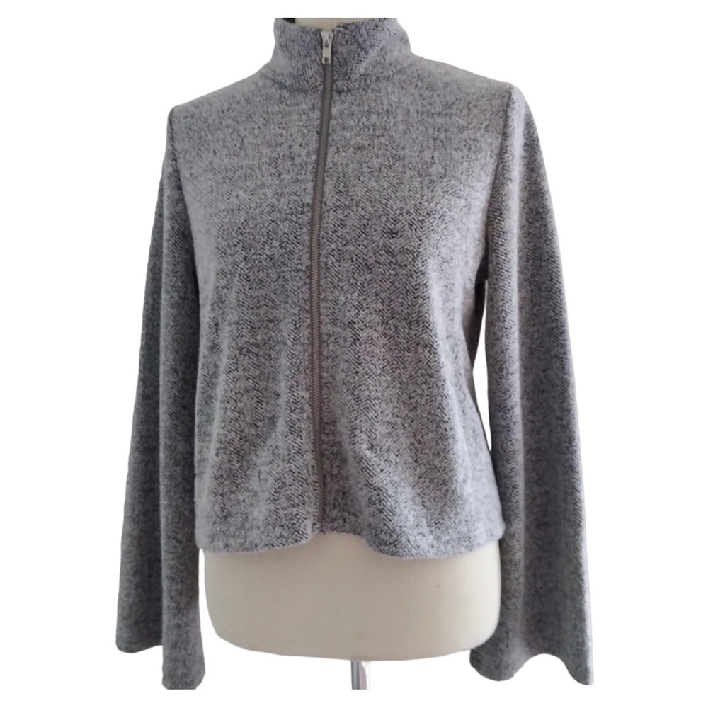 Cupcakes and cashmere full zipper jacket size M